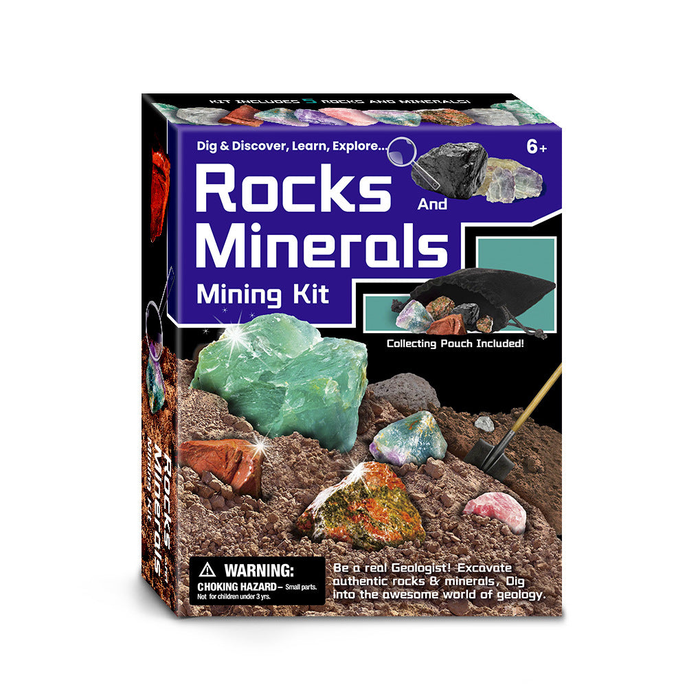 Gemstone Dig Kit DIY Activity STEM Educational Science Toys Excavate 5 Real Crystals STEM Educational Toys Science Kits Rock And Geology Party Favors Excavate Toys Gift Party Favors Gift For A - MediaEclat.store