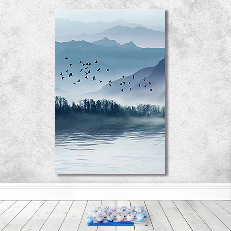 Paint By Number Art Painting By Numbers Hand-Painted Stroke