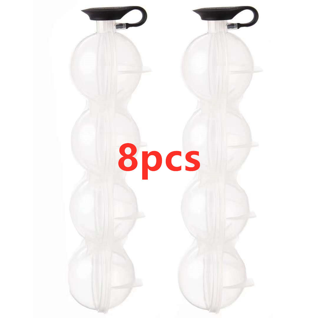 Whiskey Ice Cube Maker Mold Creative Silicone Round Kitchen Tool - MediaEclat.store