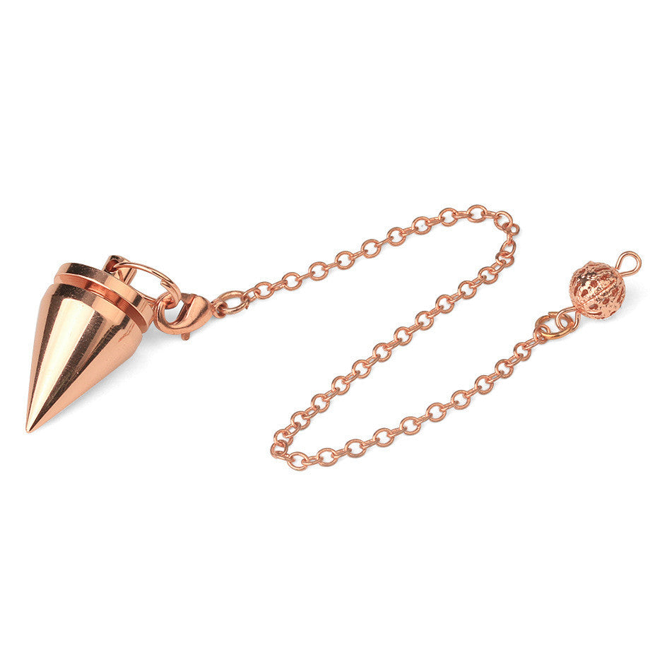 Metal Conical Pendulum Pendant Gravity Hypnotic Tarot Divination