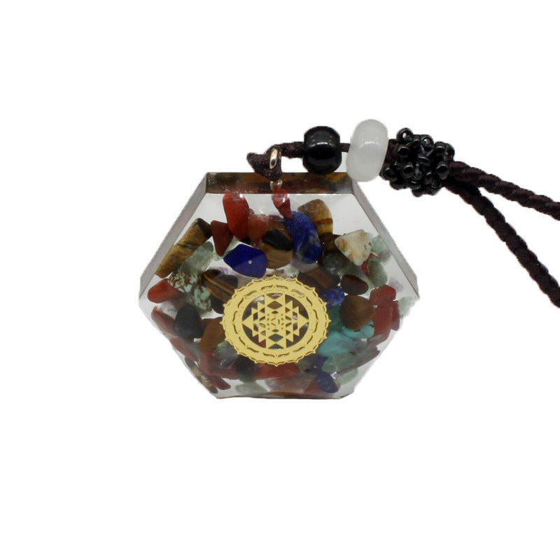 Ogan Seven Chakra Pendulum Pendant Men's And Women's Necklaces