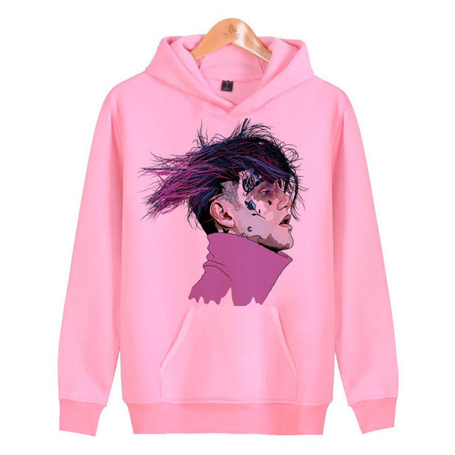 Loose Hooded Lovers Sweatshirt - MediaEclat.store