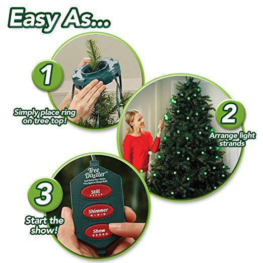 Christmas tree decoration lights string - MediaEclat.store