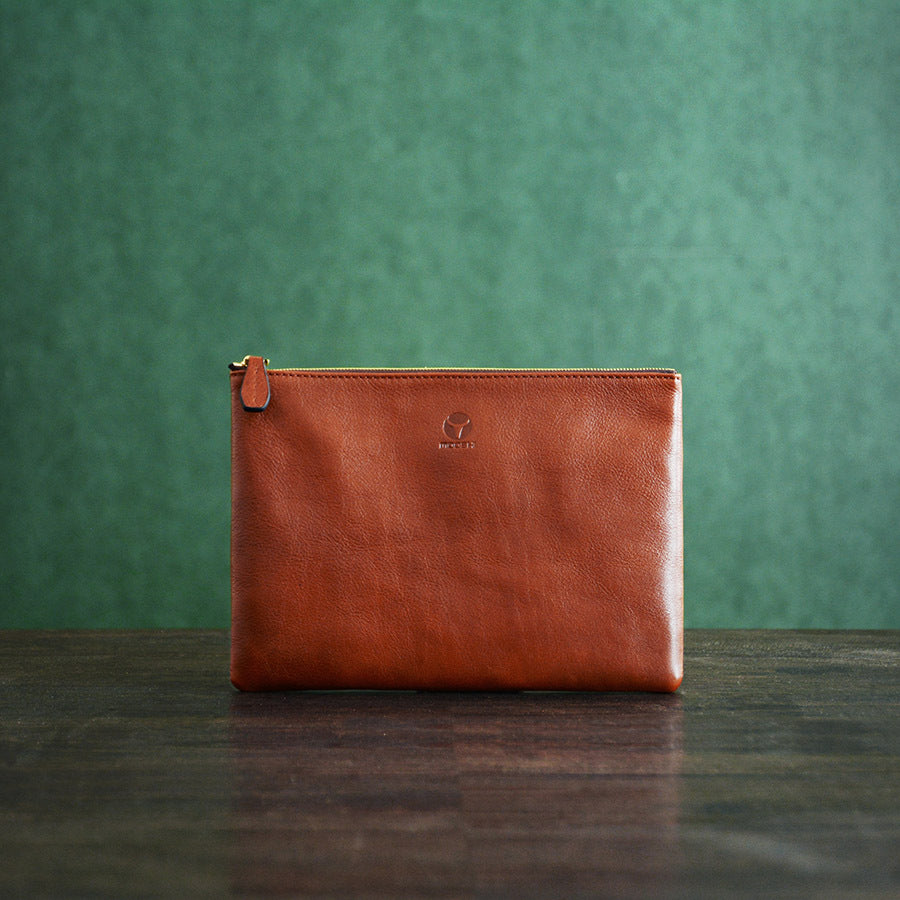Japanese Craft Soft Leather Men's Handbag - MediaEclat.store