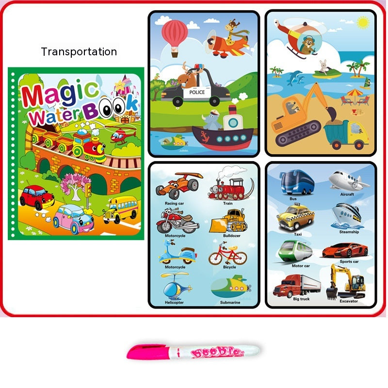 Children's Magic Boys Educational Water Picture Book