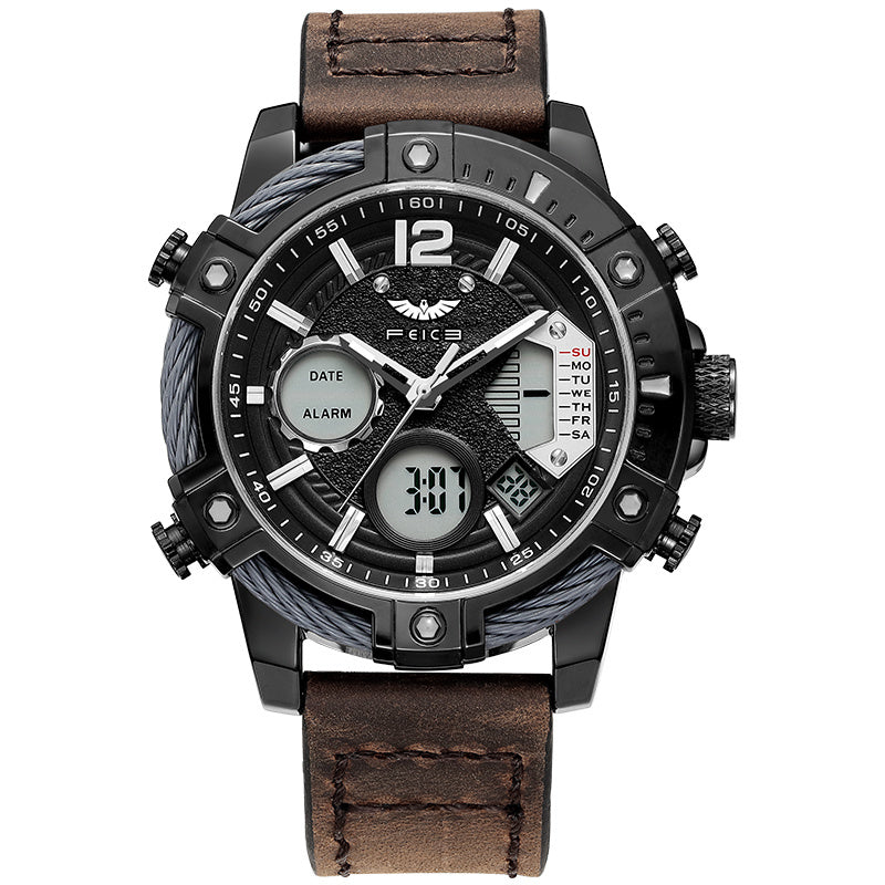 Luminous Waterproof Large Dial Quartz Watch - MediaEclat.store