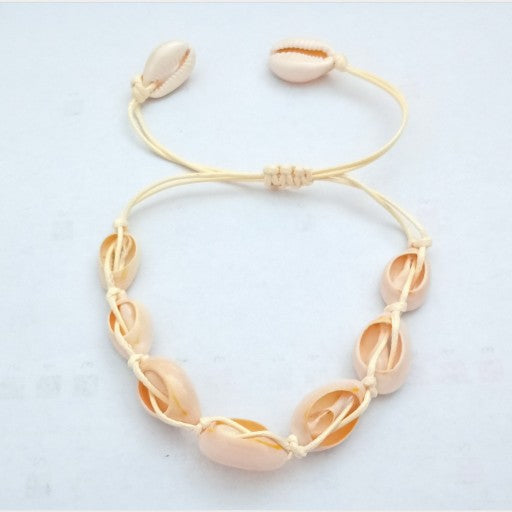 Personality Creative Hawaiian Style Casual Jewelry Natural Shell Hand-woven Bracelet - MediaEclat.store