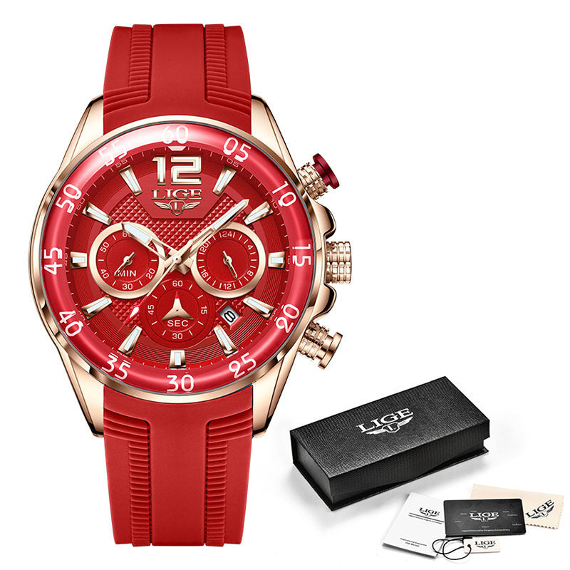 Quartz Men's Waterproof Watch Multi-function - MediaEclat.store