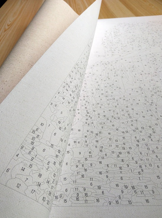 Painting by Numbers - The Dog Family