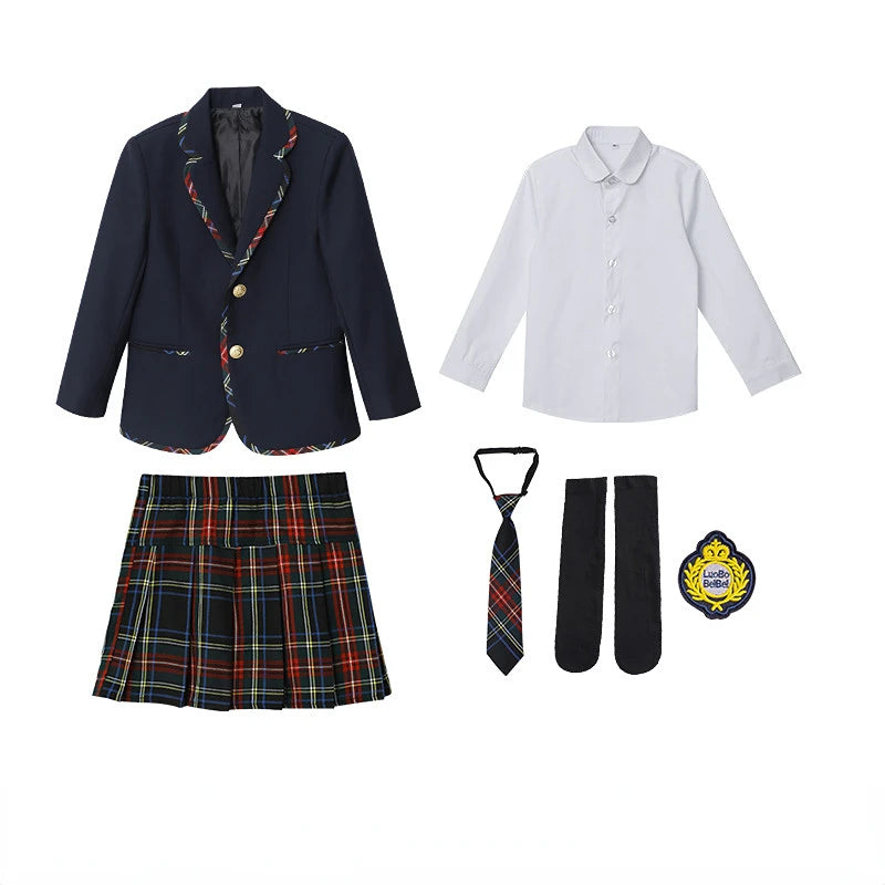 Japanese School Uniforms for Men and Women, Anime Dress, Clothes Set for Kids, Girls, Boys, British, Japan, Outfits