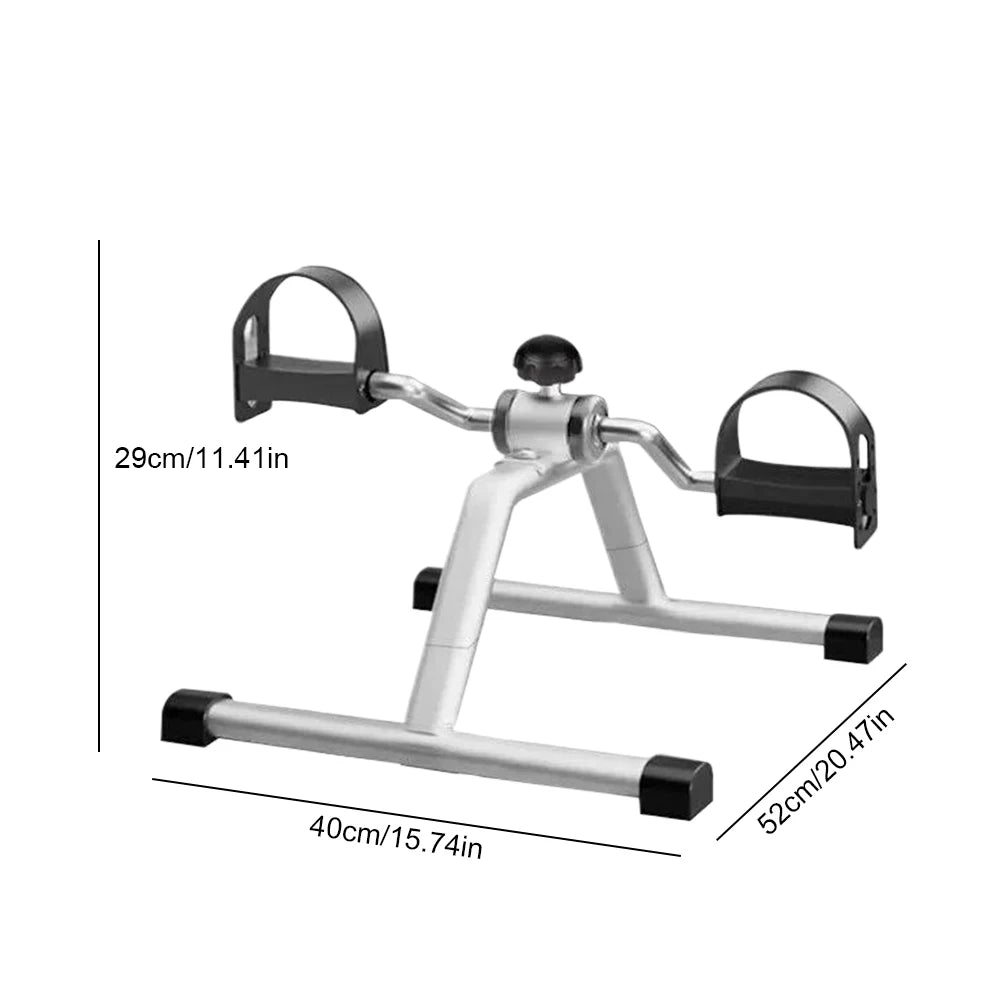 Pedal Exerciser Exercise Bike Under Desk Bike Pedal Exerciser for Elderly Leg Rehabilitation Home Gym Exercise Fitness Equipment