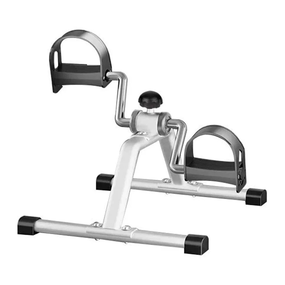 Portable Pedal Exerciser Mini Exercise Bike Adjustable Resistance Foot Peddler Machine Non Slip Multi-Function for Home Exercise