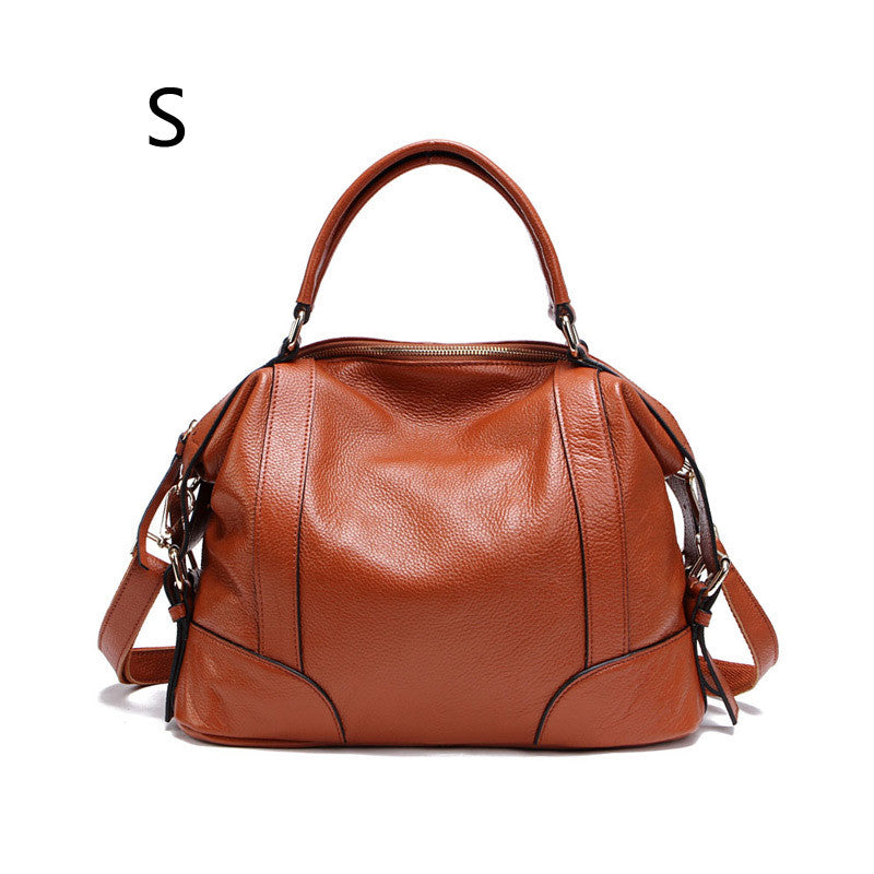 European And American Leather Top Layer Cowhide Bag For Ladies - MediaEclat.store