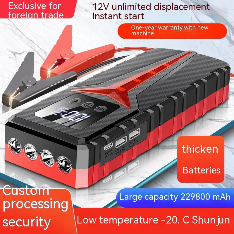 Automobile Emergency Start Power Source Large Capacity Plastic Electric Treasure