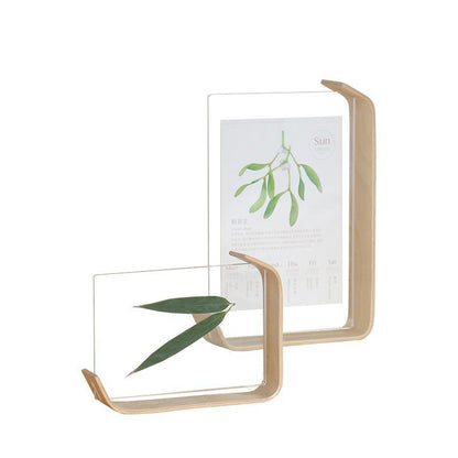 Acrylic Wooden Photo Frame Herbarium Display Frame Calendar DIY Frame Photo Frames For Wedding Party Picture Frame Photo Decor