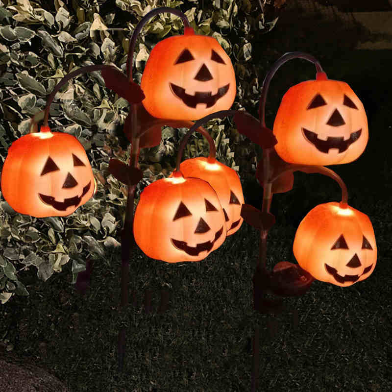 Million Christmas LED Solar Pumpkin Ground Light