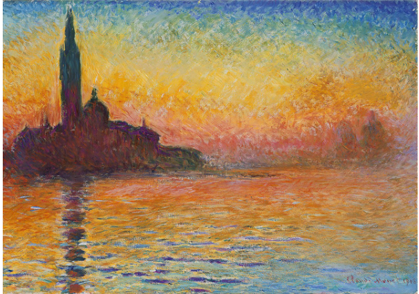 San Giorgio Maggiore At Dusk Claude Monet 5D DIY Paint By Number Kit - MediaEclat.store