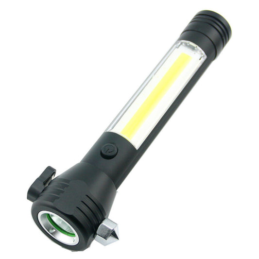 Rescue Solar Energy Safety Hammer Flashlight