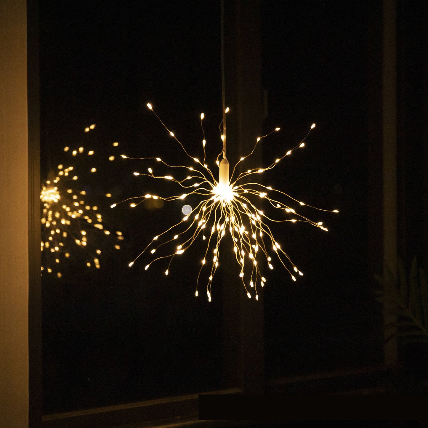 Outdoor Waterproof Remote Control Copper Wire Lamp Dandelion String Light