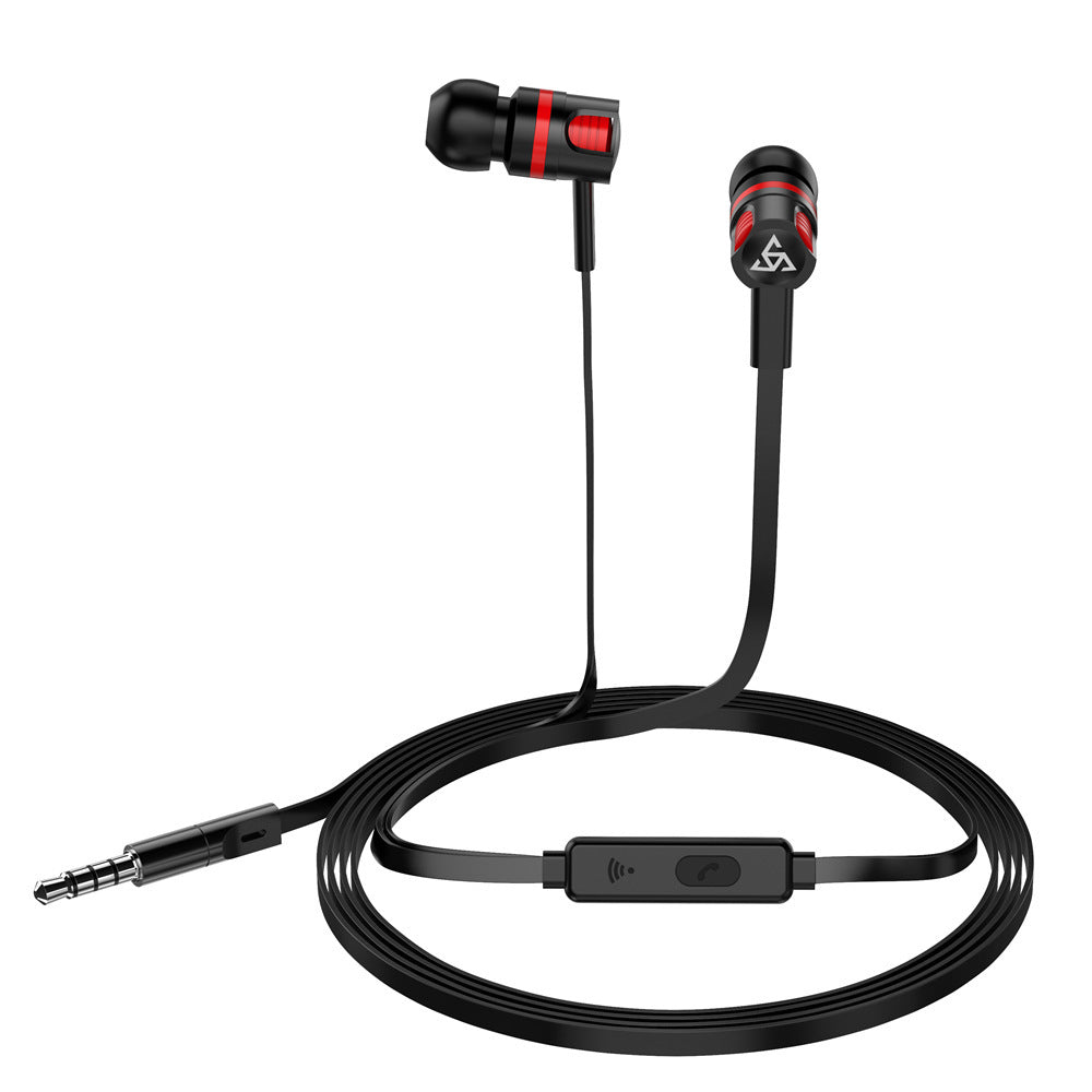 In Ear Wired Headset With Microphone