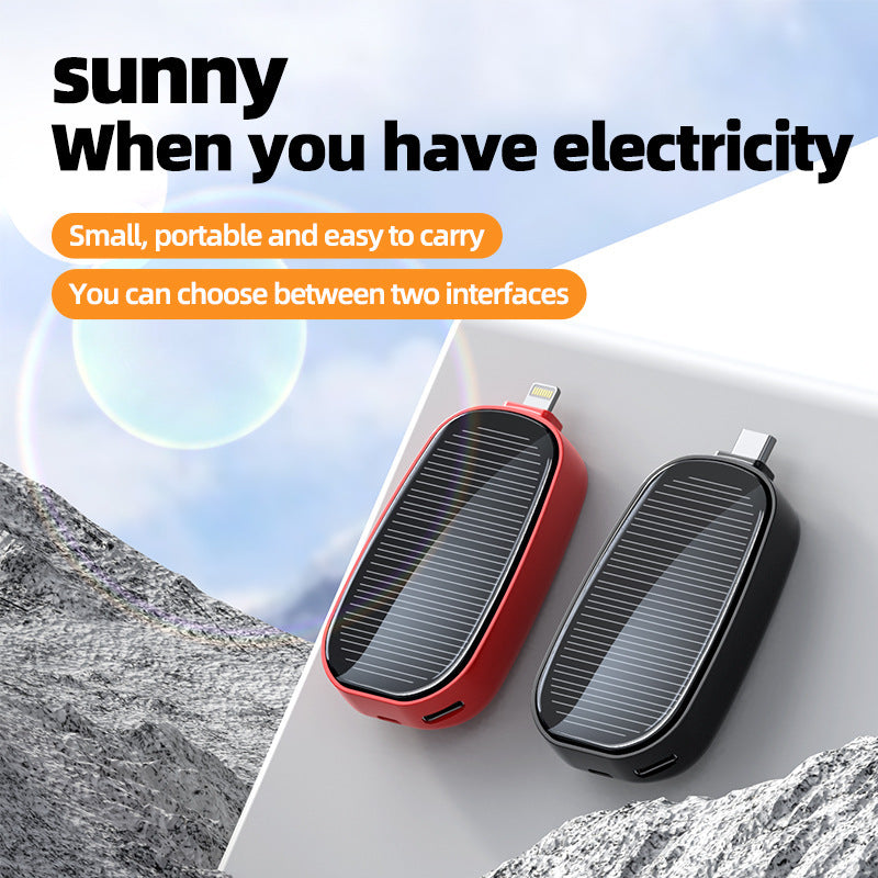 Mini Emergency Solar Charging Unit Portable Wireless Power Supply