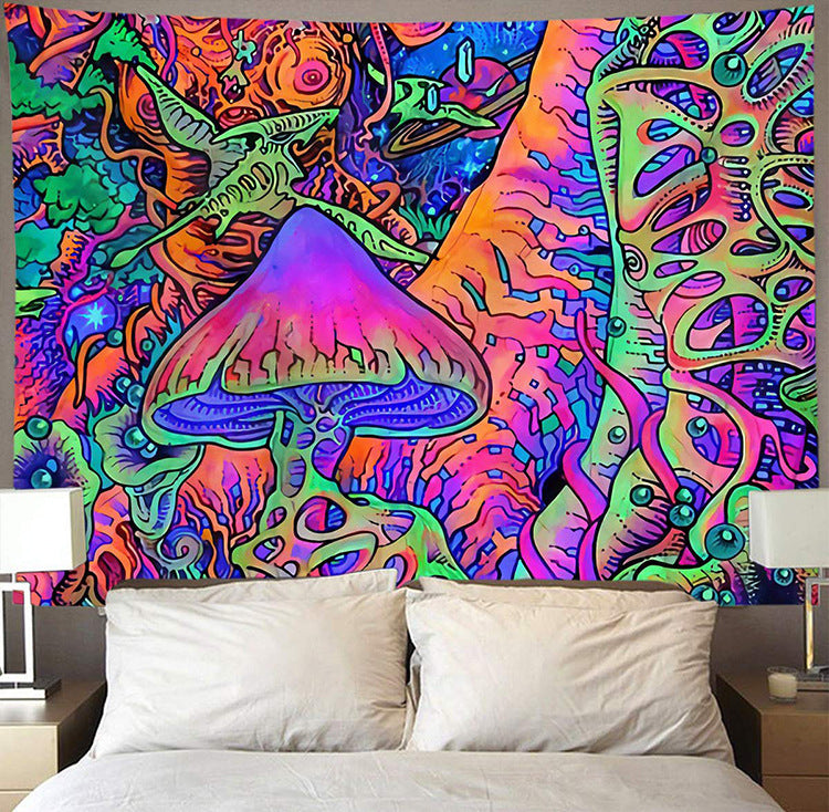 Psychedelic background cloth