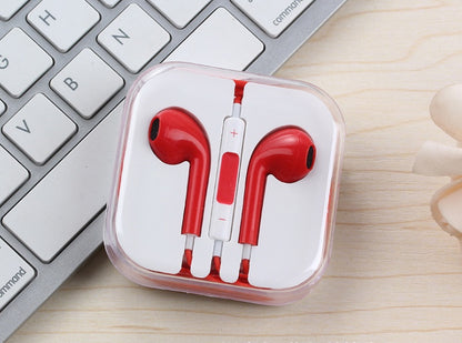 Manufacturers new earphones in-ear cable karaoke subwoofer wire control earplugs with wheat 3.5mm universal headphones