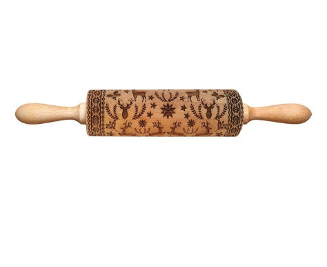 Rolling Pin Christmas Embossing