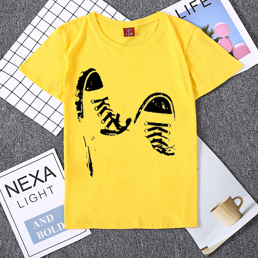 Casual short-sleeved skate T-shirt