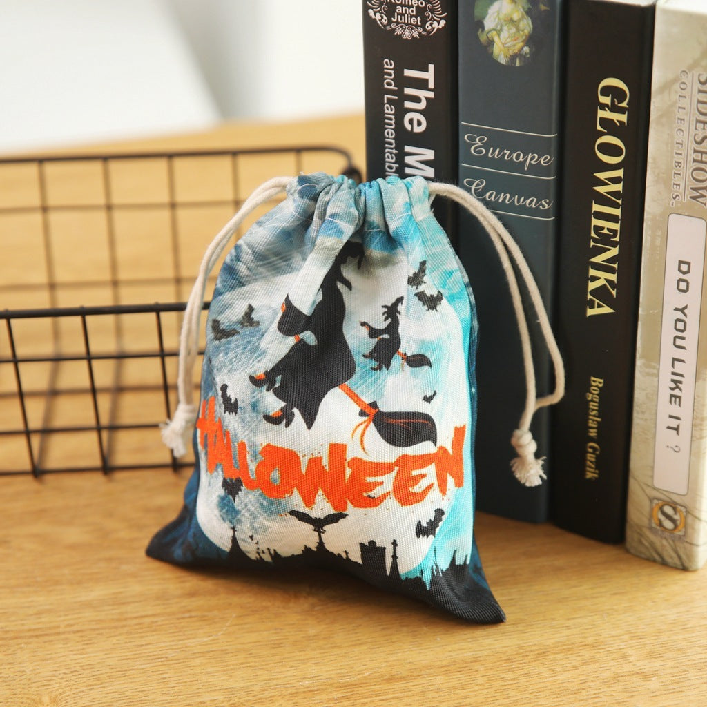 Halloween Candy Bag Drawstring