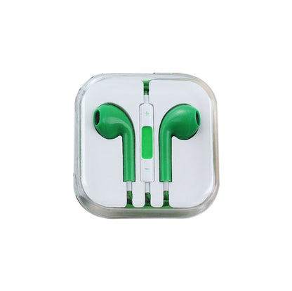 Manufacturers new earphones in-ear cable karaoke subwoofer wire control earplugs with wheat 3.5mm universal headphones