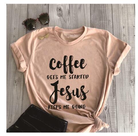 Jesus slogan T-shirt