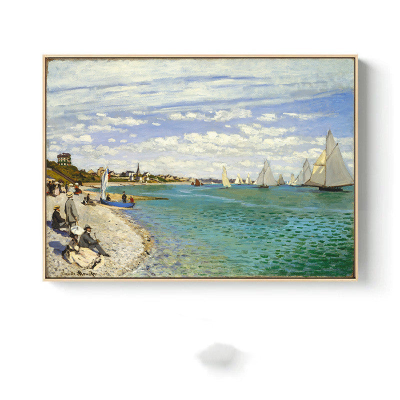 Monet painting living room decoration painting - MediaEclat.store