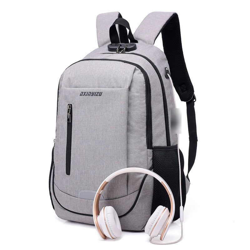 Double leisure travel computer backpack