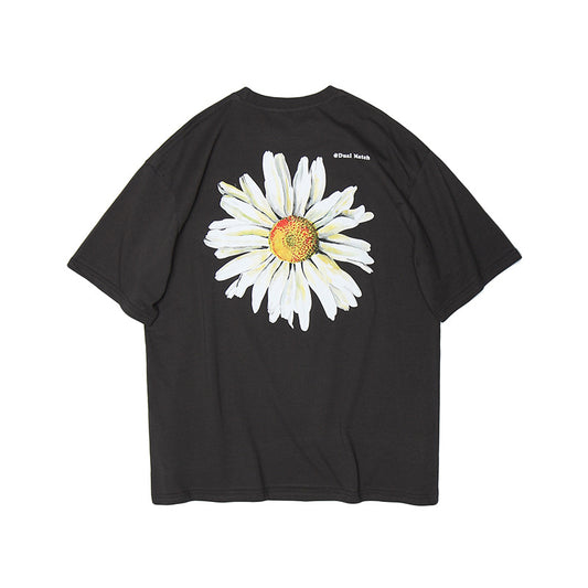 Small daisy flower print short sleeve