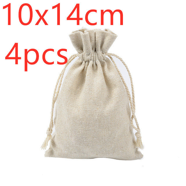 4-piece sachet cloth tea storage bag