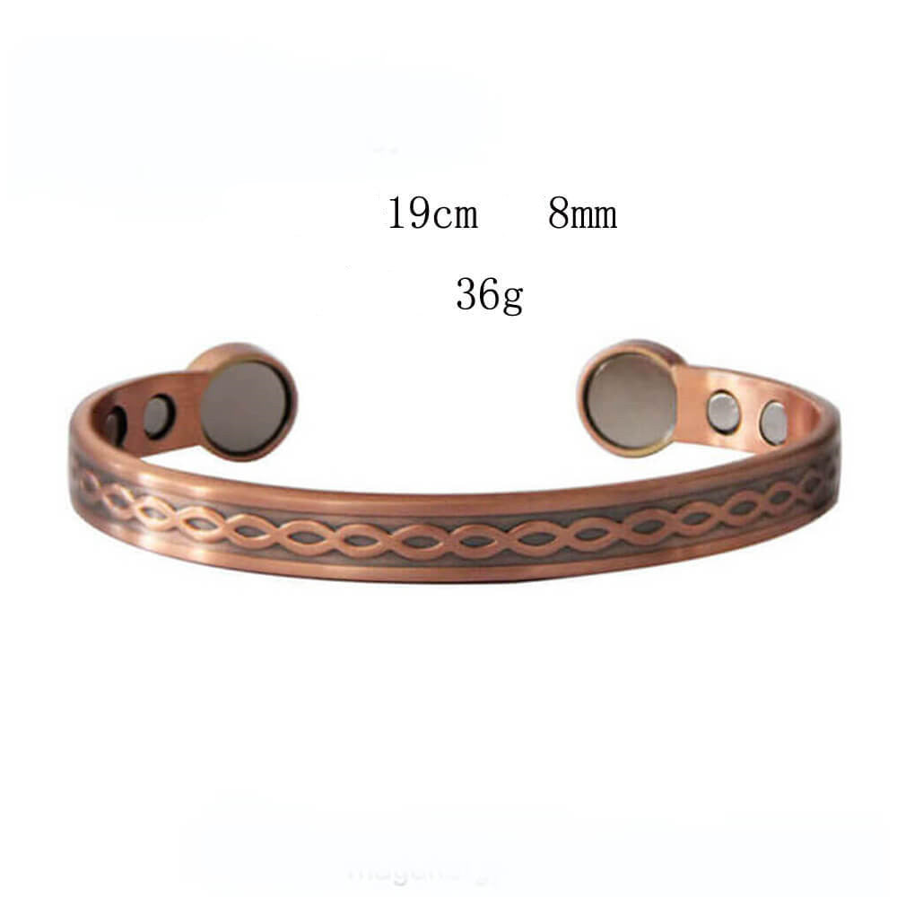 Magnetic energy sports bracelet