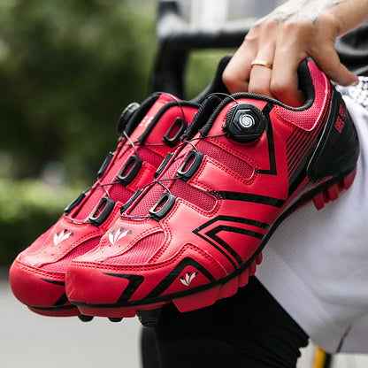 Male Road Bike Professional Lock Shoes Bicycle Shoes