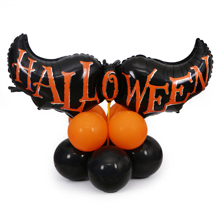 Halloween Pumpkins Balloon Decoration Bat Helium Balloons Halloween Home Decoration