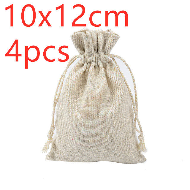 4-piece sachet cloth tea storage bag