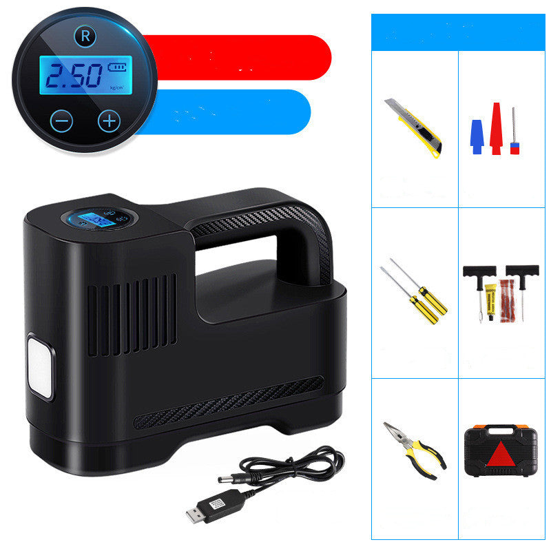 Car Air Pump Car Portable Car Electric Tire Multi-function