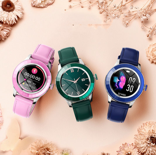 S09 Smart Watch Female Round Touch Screen Ip67 Waterproof Call Reminder Smart Watch