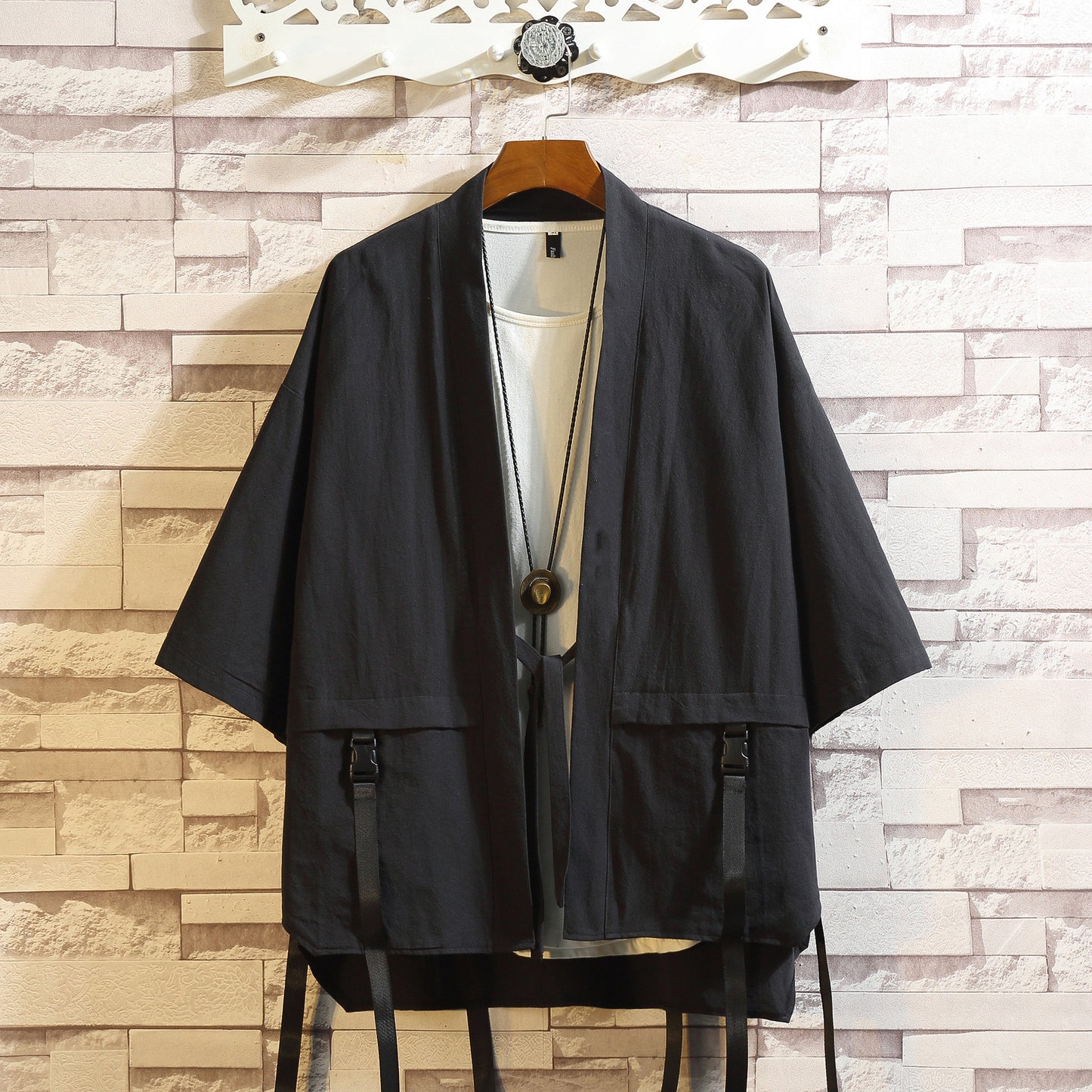 Chinese Style Loose Kimono Shirt