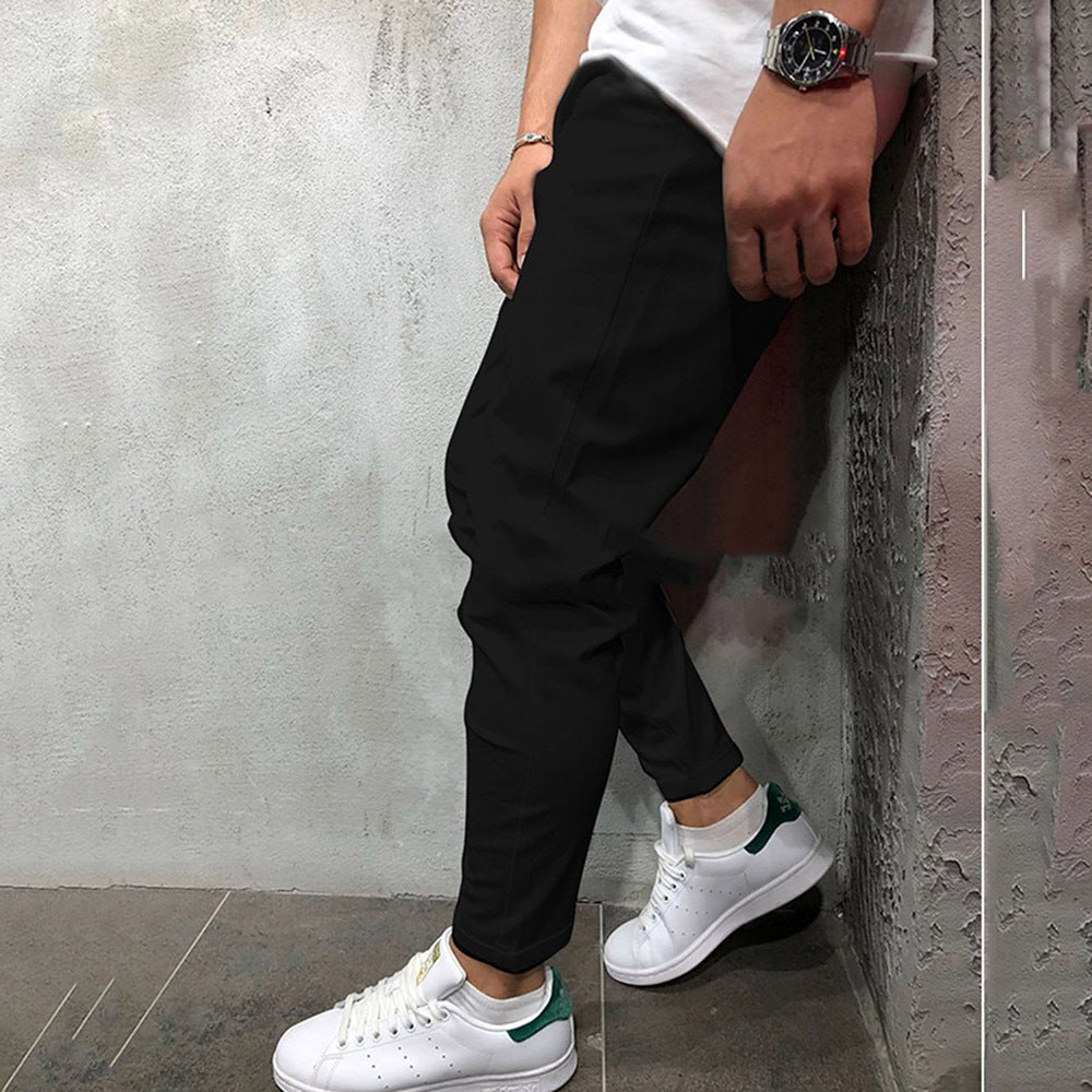 Men's Woven Fabric Casual Jogging Trousers - MediaEclat.store