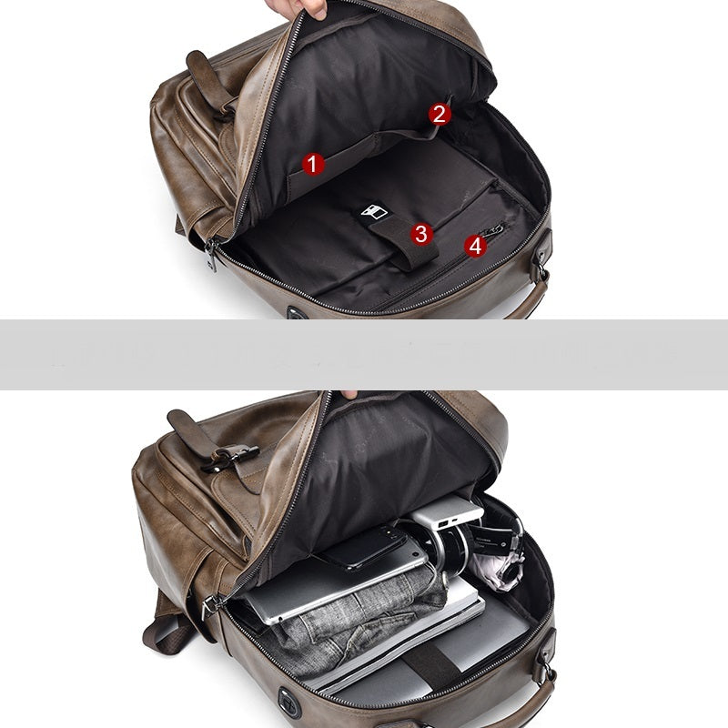 Casual Large-capacity Computer Bag Backpack Travel Backpack