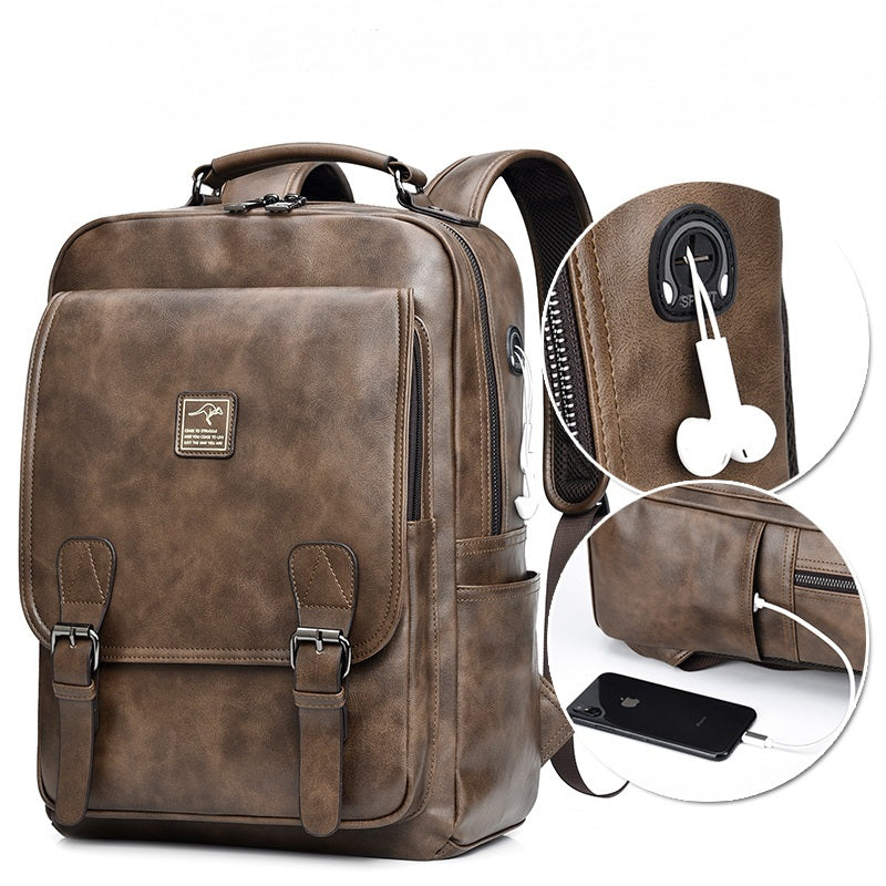 Casual Large-capacity Computer Bag Backpack Travel Backpack