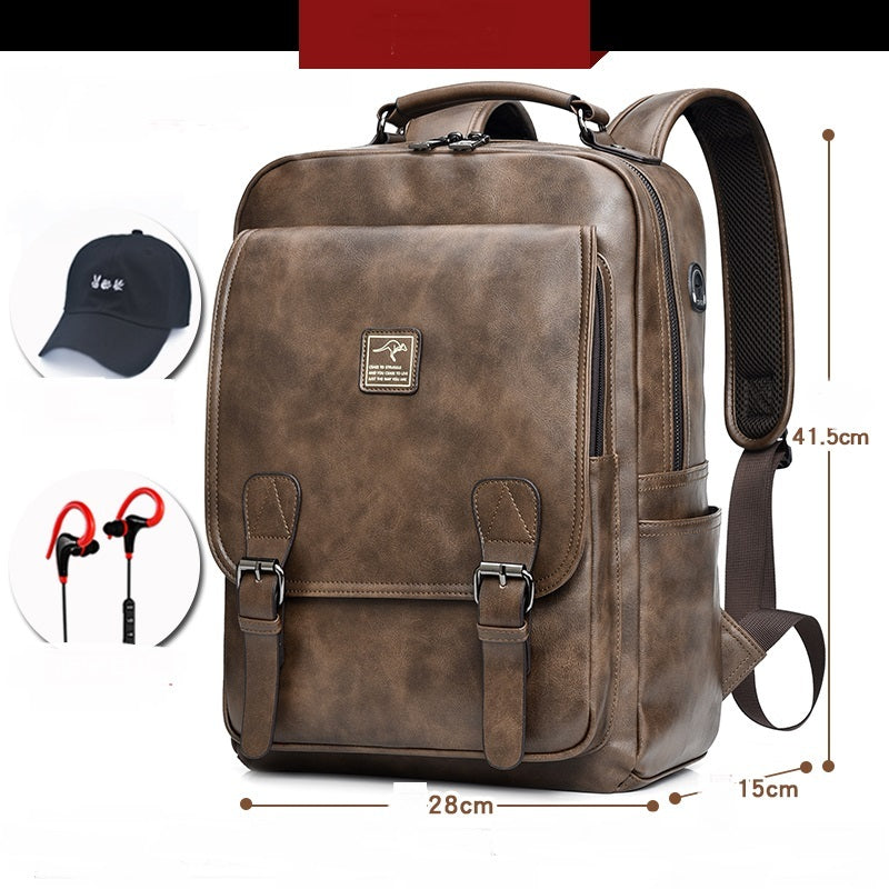 Casual Large-capacity Computer Bag Backpack Travel Backpack