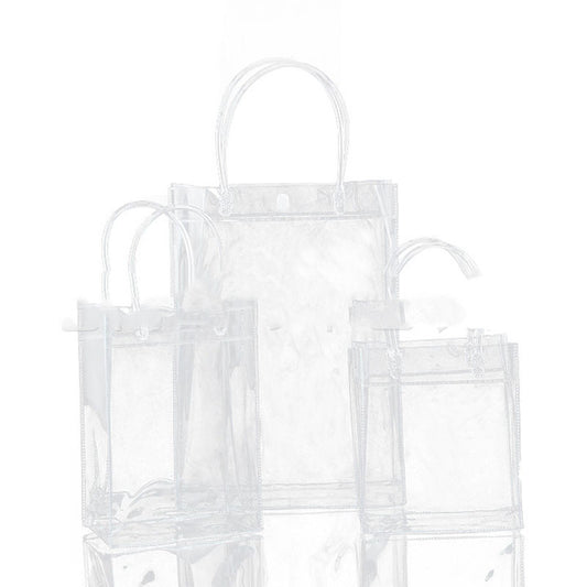 pvc Transparent Tote Bag Plastic Gift Packaging Bag