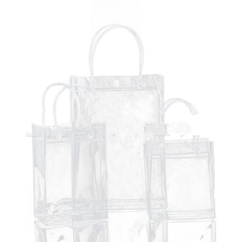 pvc Transparent Tote Bag Plastic Gift Packaging Bag