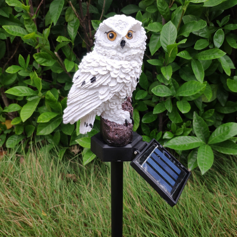 Owl Solar Outdoor Garden Courtyard Villa Garden Lawn Plug-In Led Lights